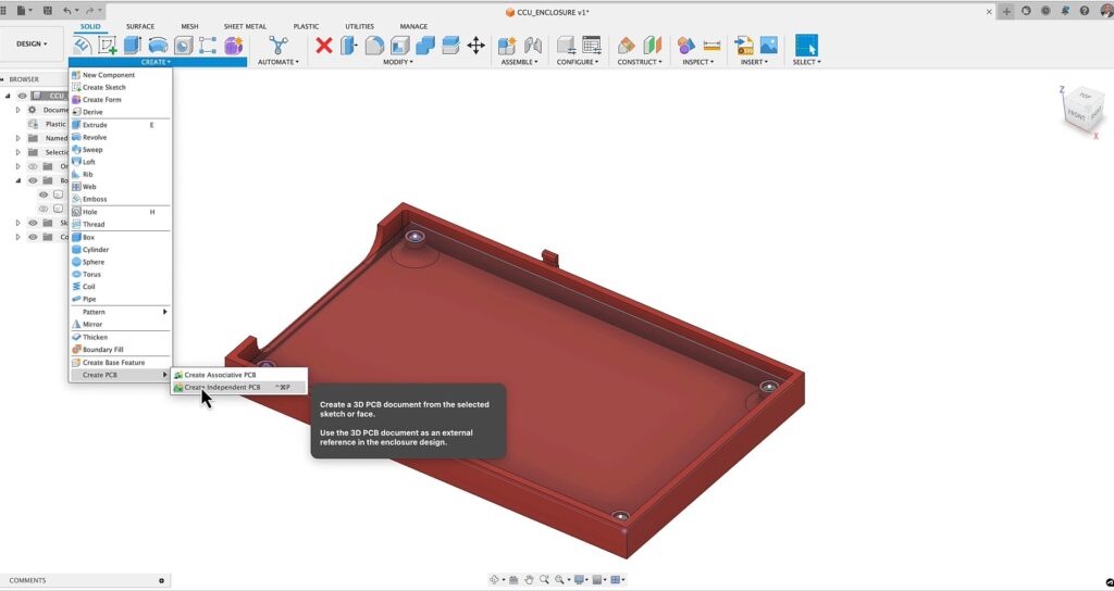 Autodesk Fusion create PCB